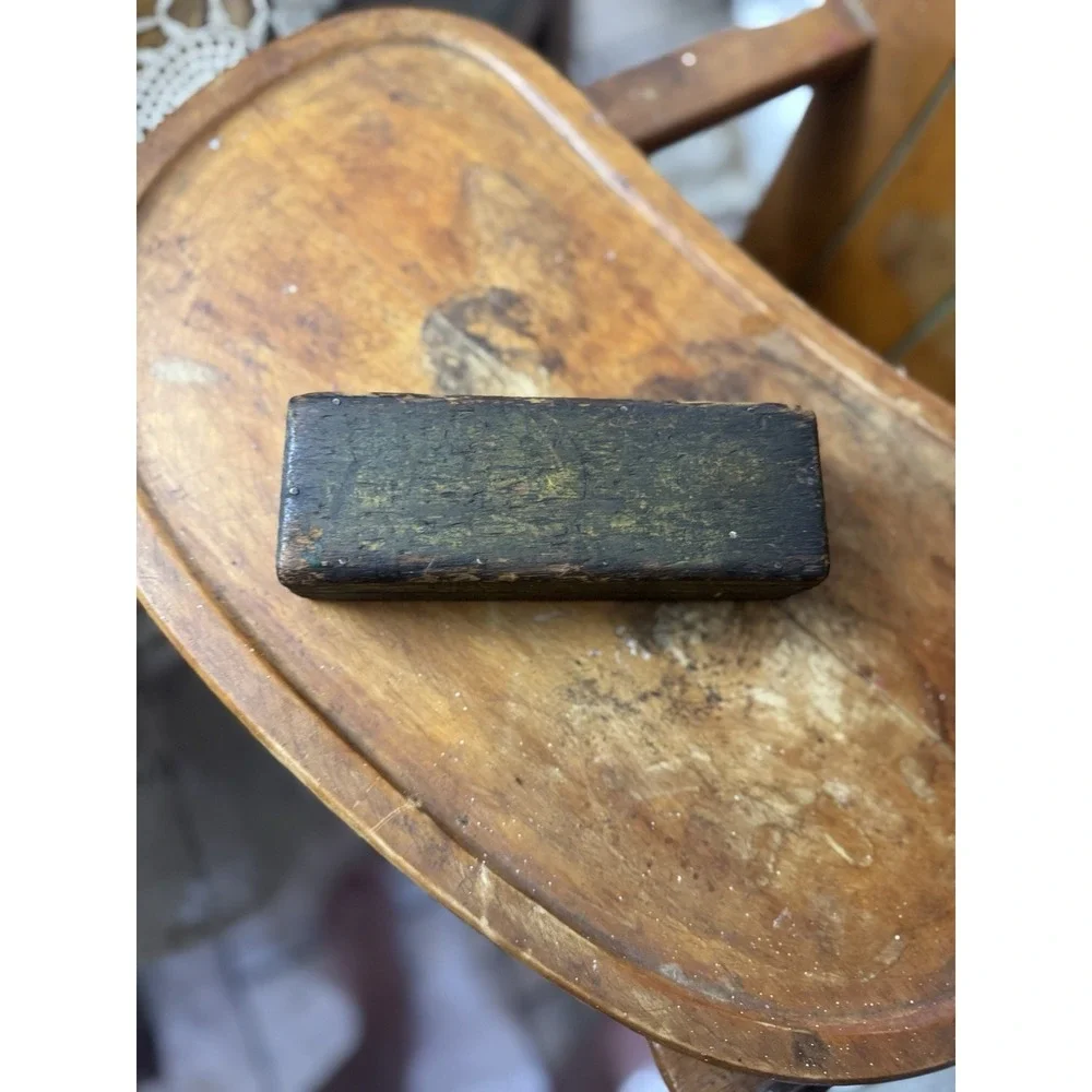 Vintage Sharpening Stone Wood